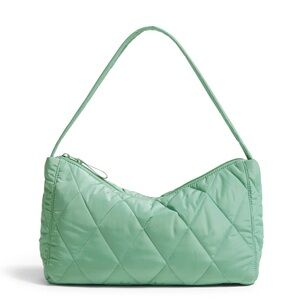 Vera Bradley Slouchy Shoulder Bag in Beryl Green